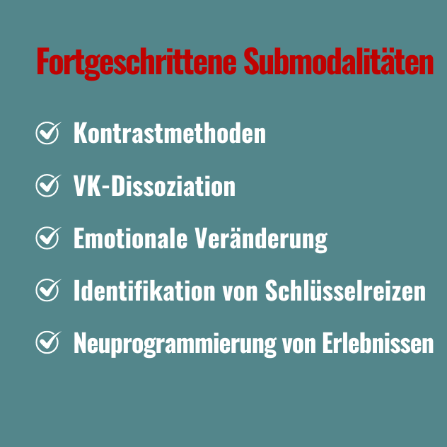 Fortgeschrittene Submodalitäten