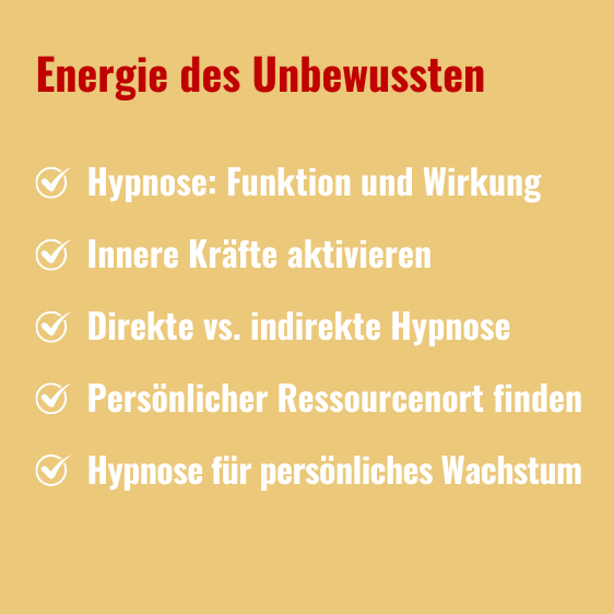 Energie des Unbewussten