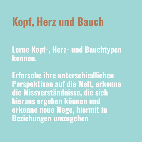 Enneagramm Kopf Herz Bauch Text