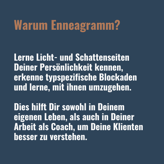 Enneagramm warum Text