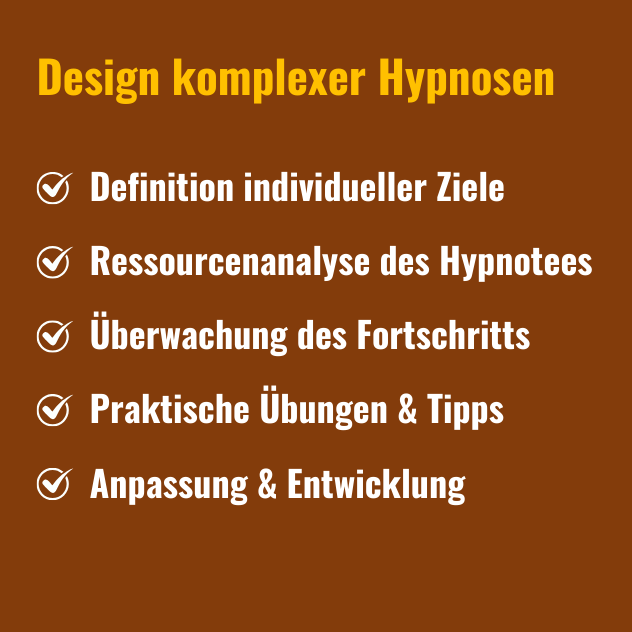 Design komplexer Hypnosen