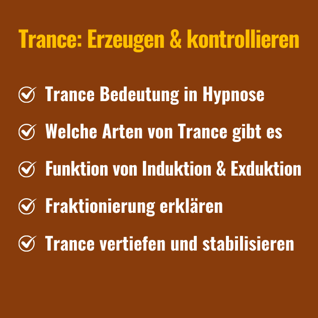 Trance: Erzeugen & kontrollieren