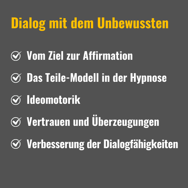 Dialog mit dem Unbewussten