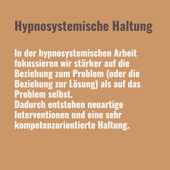 Tagesseminar Hypnosystemisch Haltung Text