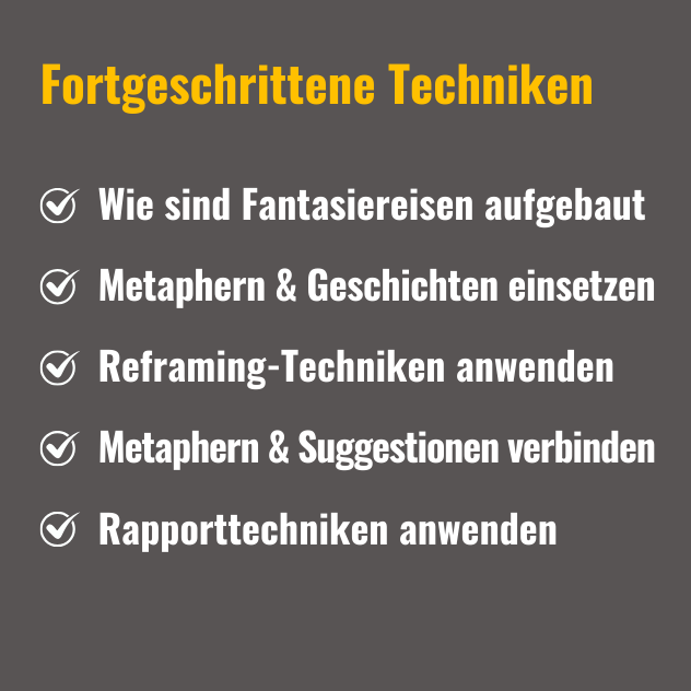 Fortgeschrittene Techniken