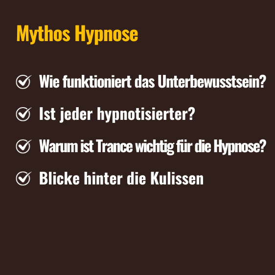 Mythos Hypnose