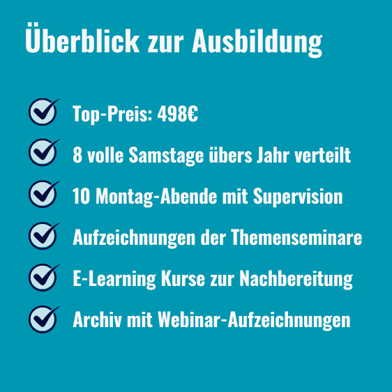 Überblick zur Life Coach Ausbildung Blaue Reihe Text
