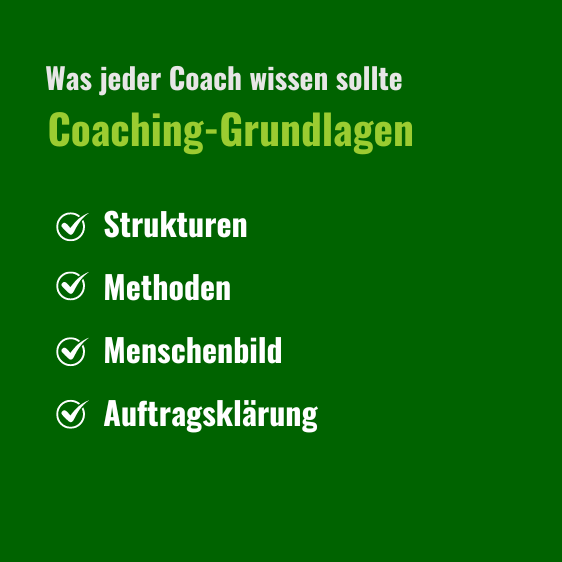 Coaching Grundlagen