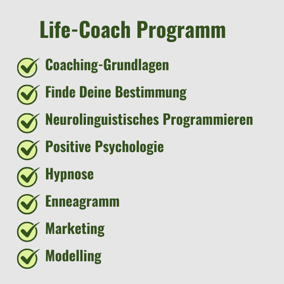 Life Coach Programm