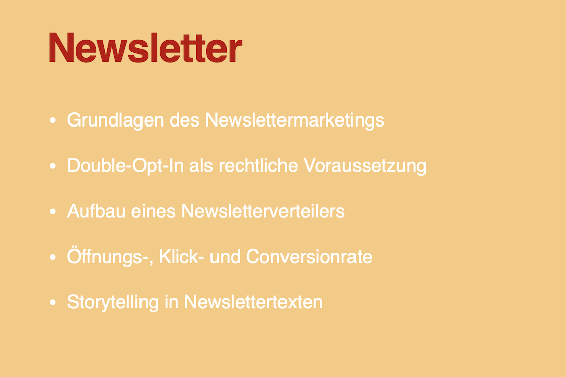 Newsletter Marketing Newsletter Marketing