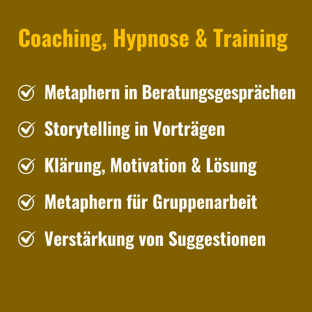 Coaching, Hypnose & Training