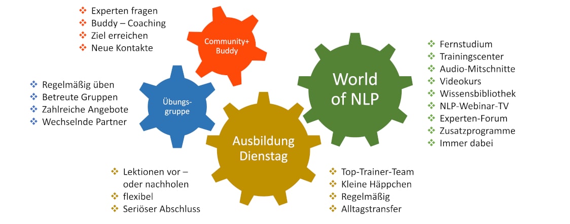  Bausteine NLP-Online-Practitioner
