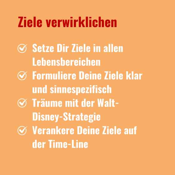 Ziele verwirklichen Text