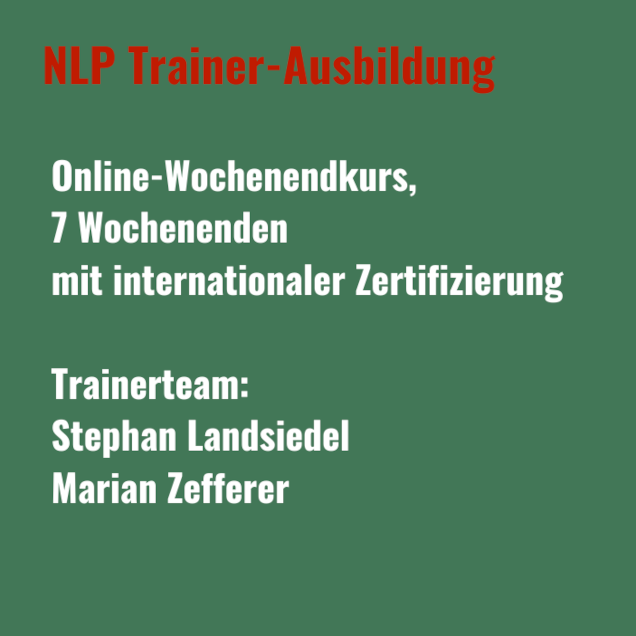 NLP Trainer NLP Trainer