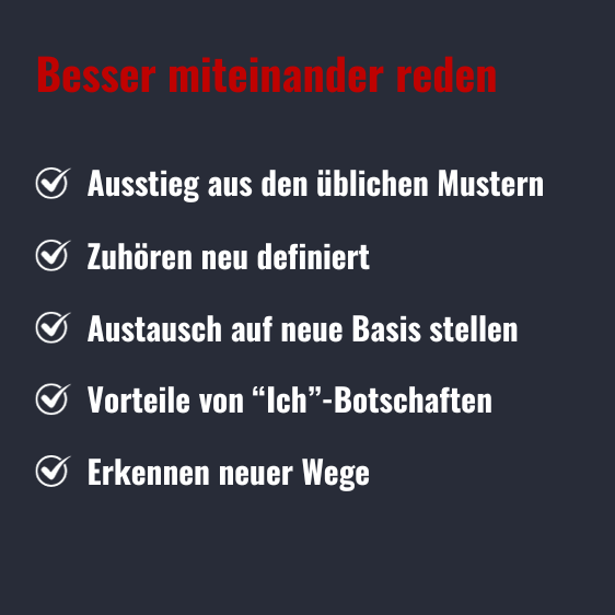 Partnerschaft besser reden Text