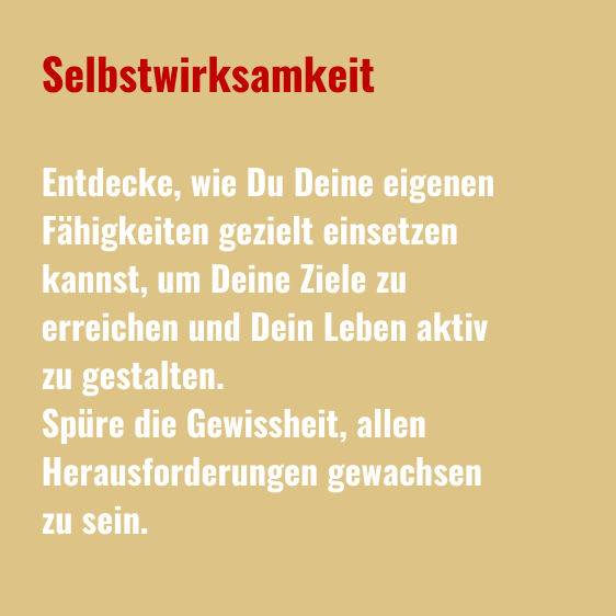 Selbstwirksamkeit