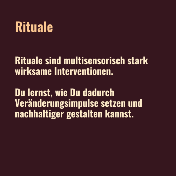 Tagesseminar Systemisch Rituale Text