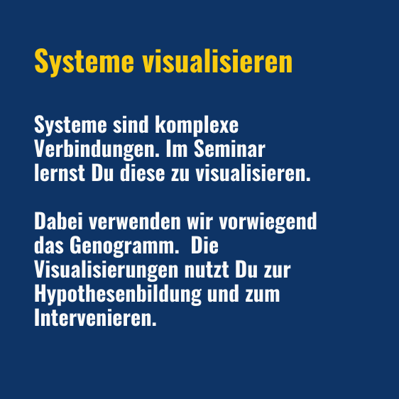 Tagesseminar Systemisch Visualisieren Text