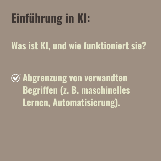 Künstliche Intelligenz (KI) Bild Künstliche Intelligenz (KI) text