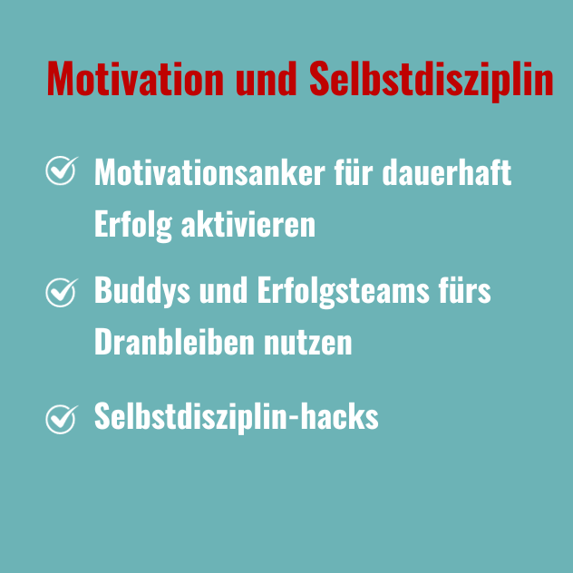 Motivation und Selbstdisziplin