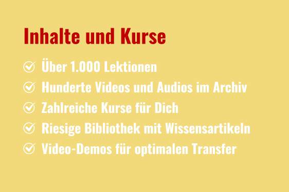 Inhalte und Kurse Inhalte und Kurse